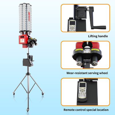 Nowy SIBOASI B5 Badminton Shuttlecock Feeder Machine Smart Badminton Strzelania maszyna do treningu