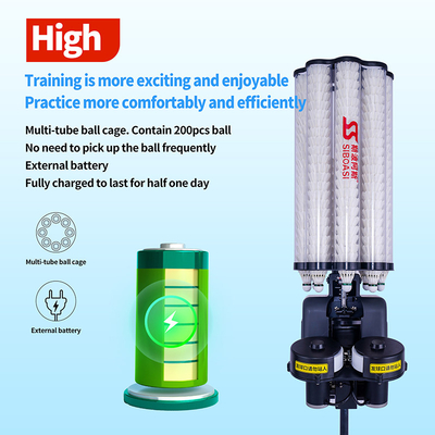Nowy SIBOASI B5 Badminton Shuttlecock Feeder Machine Smart Badminton Strzelania maszyna do treningu