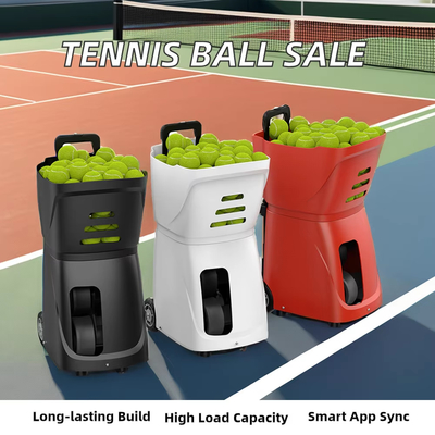 2025 Nowa profesjonalna maszyna do gry w tenisa i piłki padelowej na zewnątrz APP Control Padel Tennis Ball Launch Training Shooting Machine