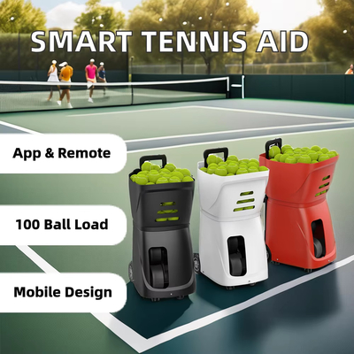 2025 Gorący profesjonalny tenis i maszyna do strzelania piłką padelową Outdoor APP Control Padel Tennis Ball Launch Training Shooting Machine