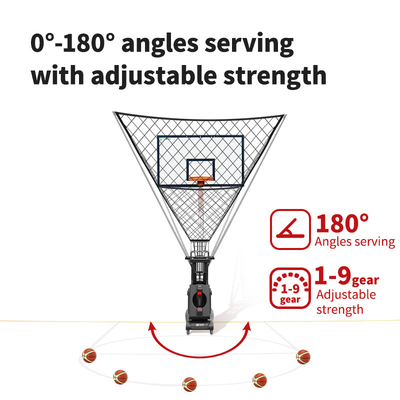 2025 SIBOASI K2 Multi-Angle Trainer Smart APP &amp; Remote Control Automatyczny Koszykówka Strzelanie Wyrzucanie Maszyna Szkolenie zawodowe