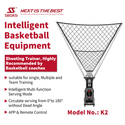 2025 SIBOASI K2 Multi-Angle Trainer Smart APP &amp; Remote Control Automatyczny Koszykówka Strzelanie Wyrzucanie Maszyna Szkolenie zawodowe