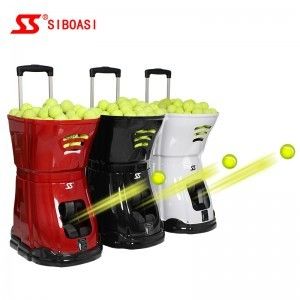 Pojemność 150 piłek Siboasi Sports Tennis Ball Machine Launcher