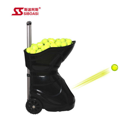 Spinshot Tennis Shooting Machine Wyświetlacz LCD z teleskopowym drążkiem i baterią