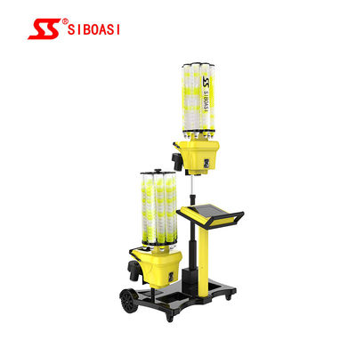 S8025 Badminton Robot Trainer, podajnik wahadłowy do badmintona z podwójną głowicą