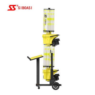 S8025 Badminton Robot Trainer, podajnik wahadłowy do badmintona z podwójną głowicą