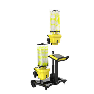 Twin Badminton Shuttlecock Launcher Najwyższe zasilanie 7,5W OEM