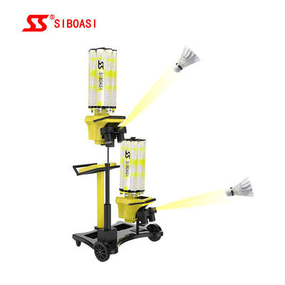 Siboasi Badminton Machine 360 ​​piłek Pojemność Inteligentna kontrola komputera
