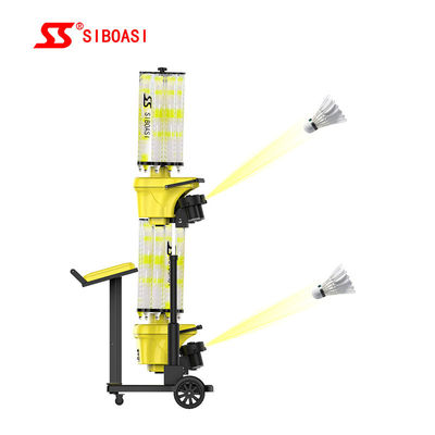 Siboasi Badminton Machine 360 ​​piłek Pojemność Inteligentna kontrola komputera