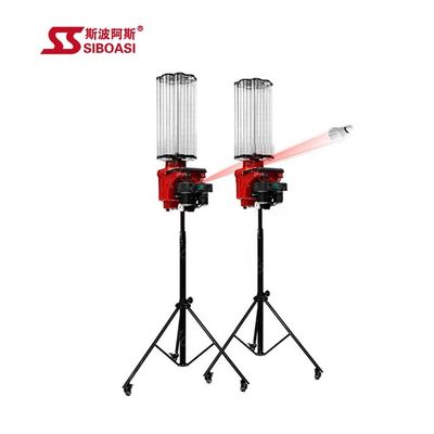 Red Badminton Shuttlecock Feeder Machine Training System podnoszenia 0-70CM